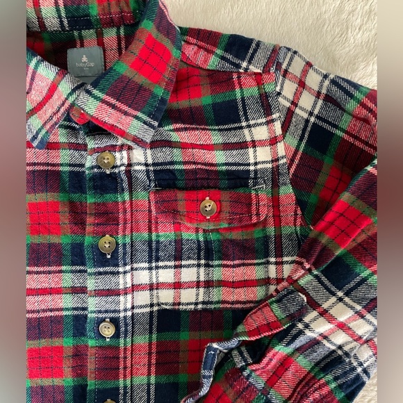 Baby Gap Flannel Long Sleeves for boys - Picture 2 of 6